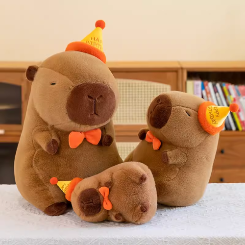 Happy Birthday Hat Capybara