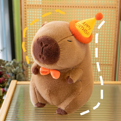 Happy Birthday Hat Capybara